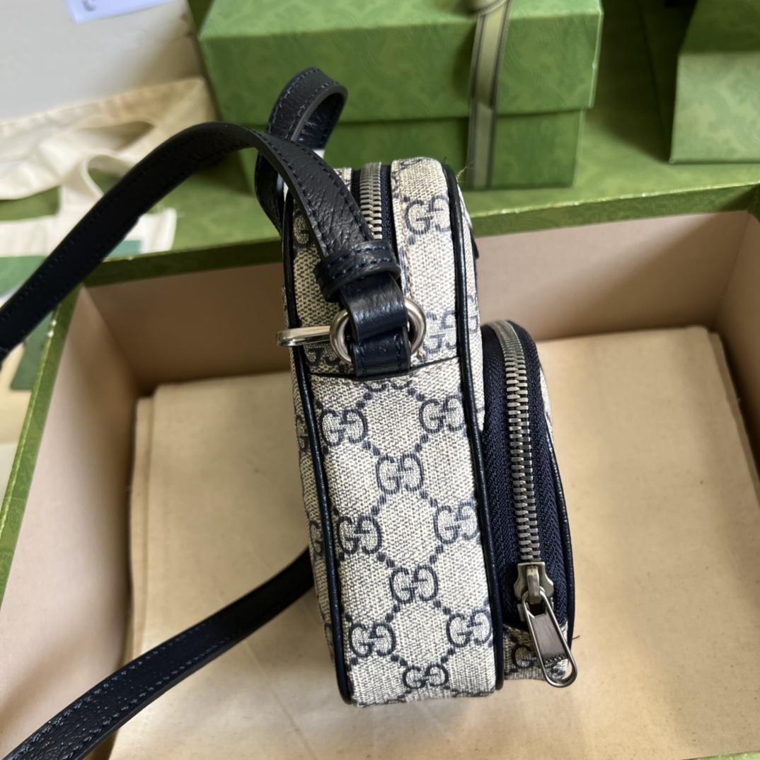 Gucci Ophidia GG Mini Bag(12-16-7cm)   - PerfectKickZ