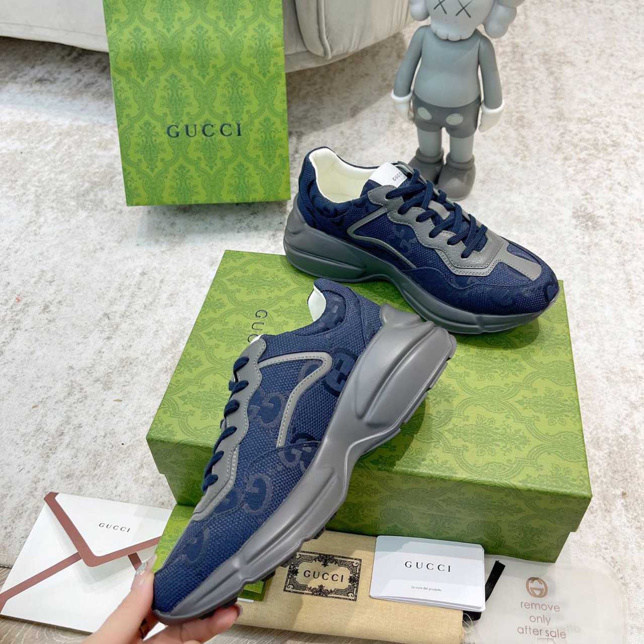 Gucci Rhyton Sneaker(Upon UK Size) - PerfectKickZ