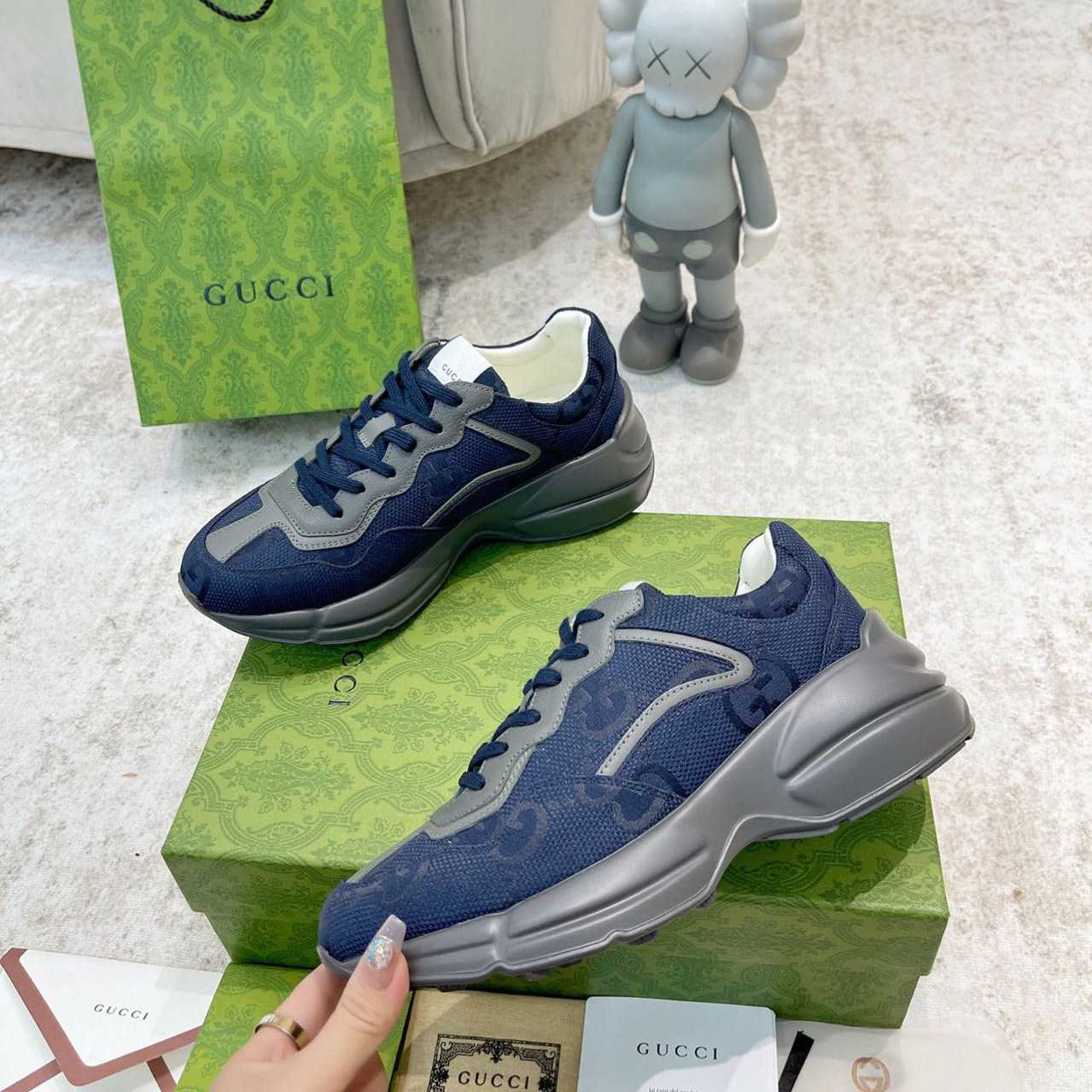 Gucci Rhyton Sneaker(Upon UK Size) - PerfectKickZ