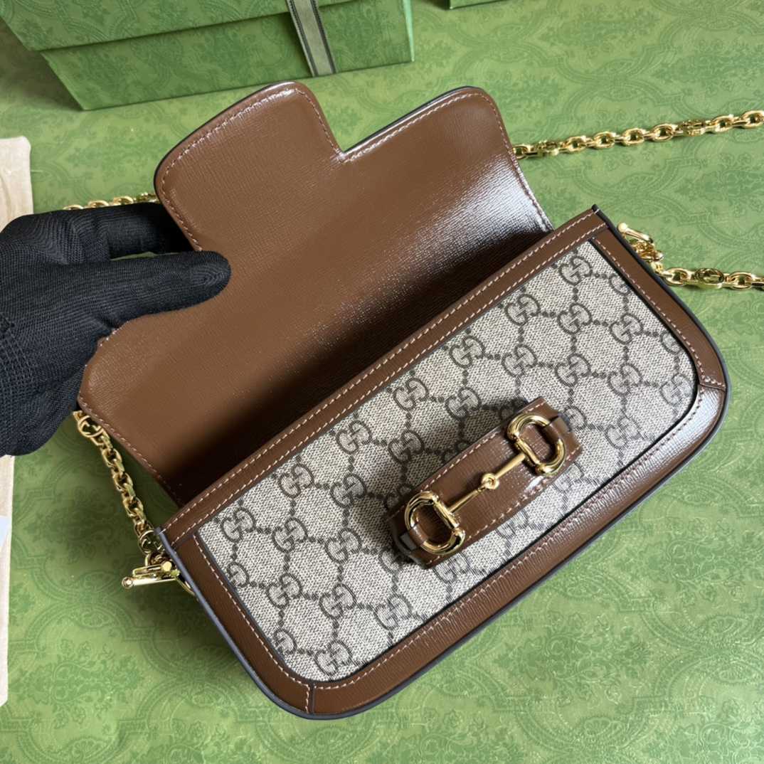 Gucci Horsebit 1955 Shoulder Bag(24-13-5cm)   - PerfectKickZ