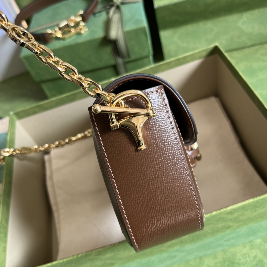 Gucci Horsebit 1955 Shoulder Bag(24-13-5cm)   - PerfectKickZ
