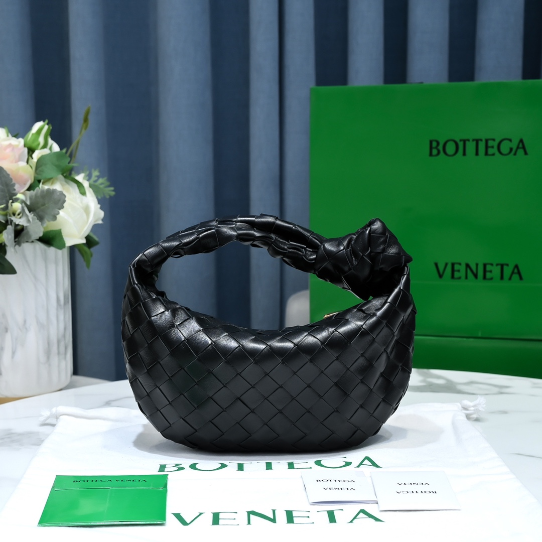 Bottega Veneta Mini Jodie Intrecciato Leather Top Handle Bag(28-23-8cm) - PerfectKickZ