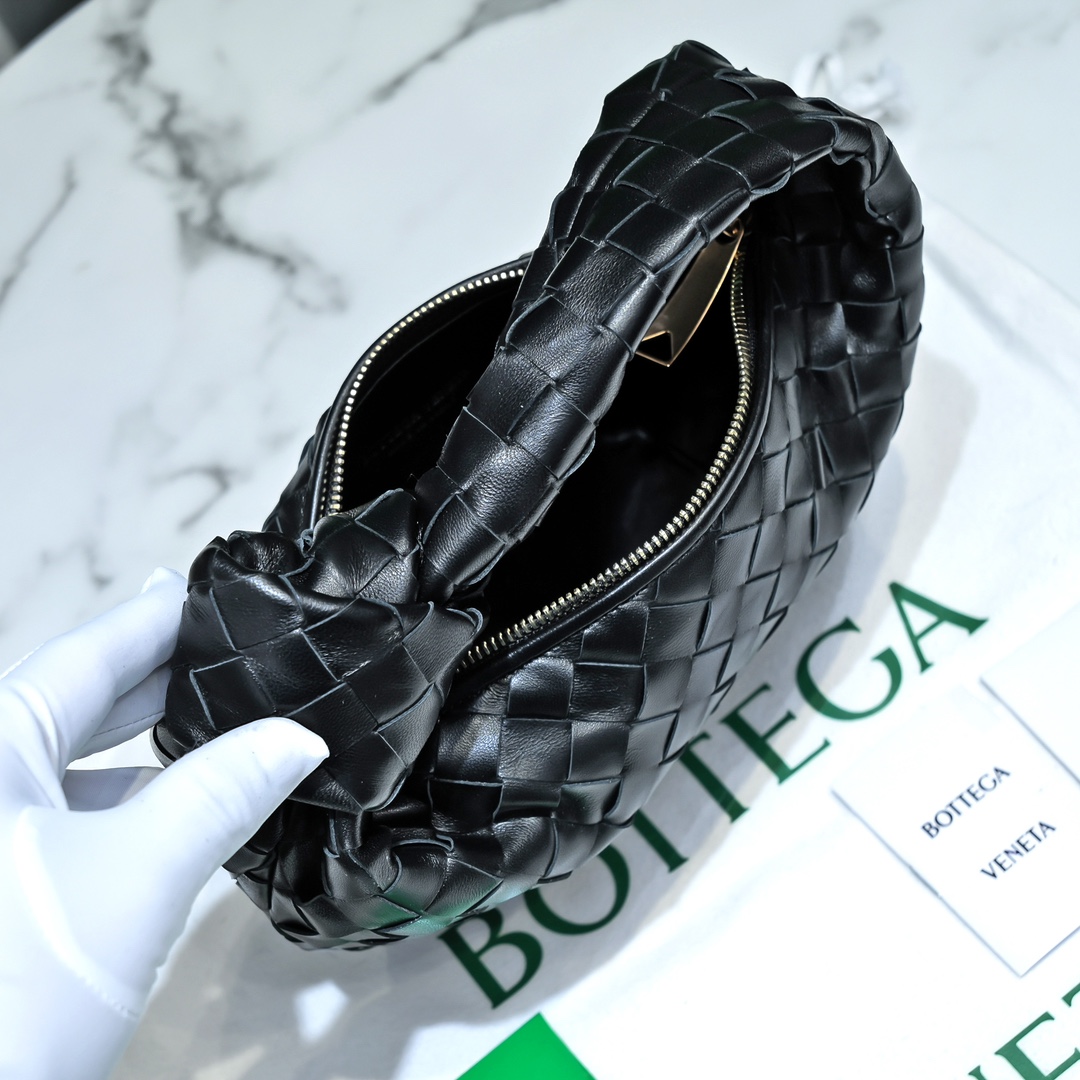 Bottega Veneta Mini Jodie Intrecciato Leather Top Handle Bag(28-23-8cm) - PerfectKickZ