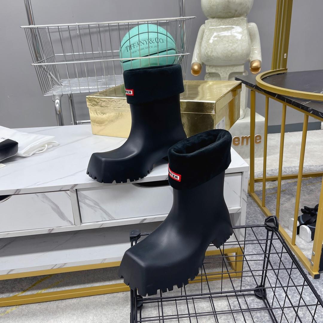 Balenciaga x Hunrer Trooper Rubber Boot  - PerfectKickZ