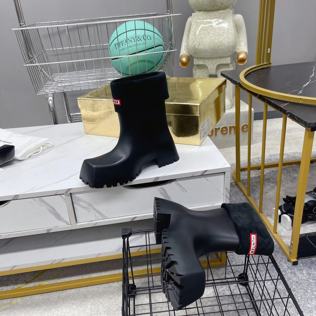 Balenciaga x Hunrer Trooper Rubber Boot  - PerfectKickZ