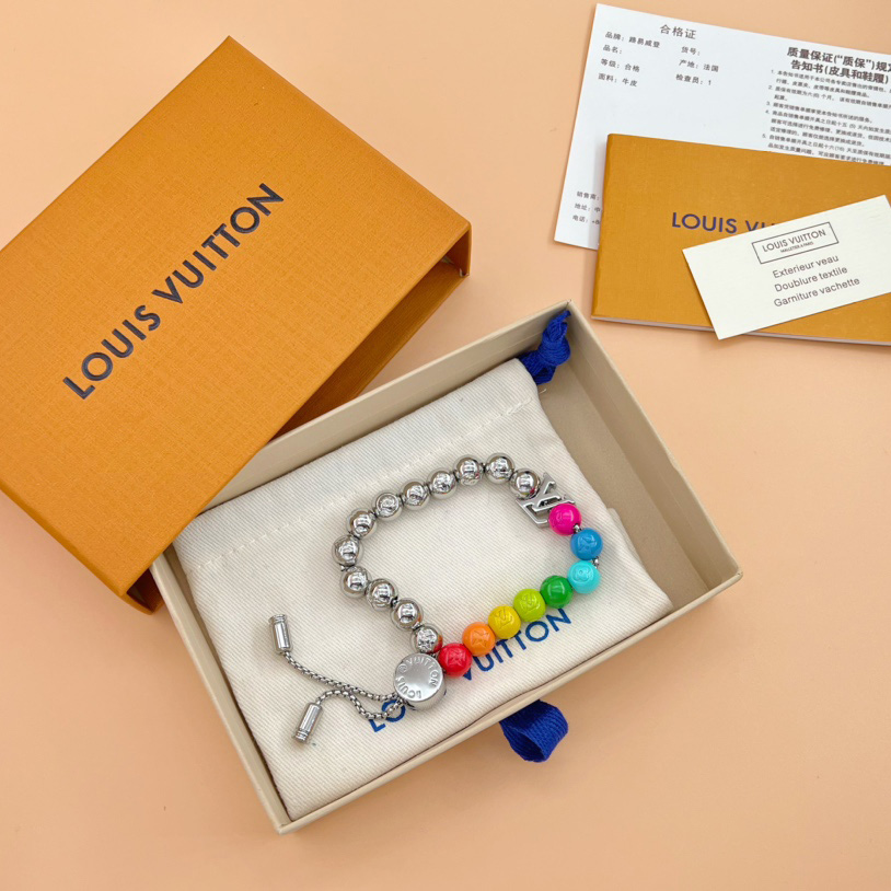Louis Vuitton LV Beads Bracelet   M0934A - 