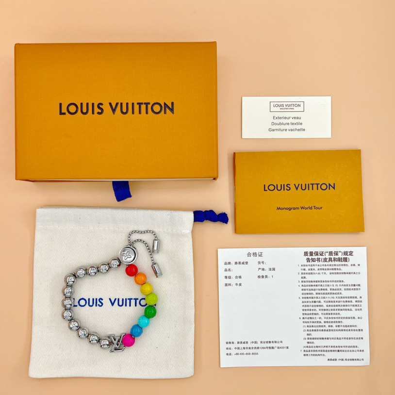 Louis Vuitton LV Beads Bracelet   M0934A - 