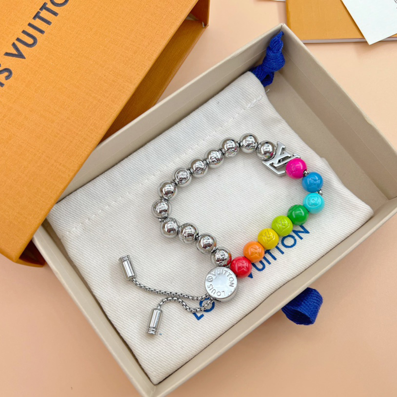 Louis Vuitton LV Beads Bracelet   M0934A - PerfectKickZ