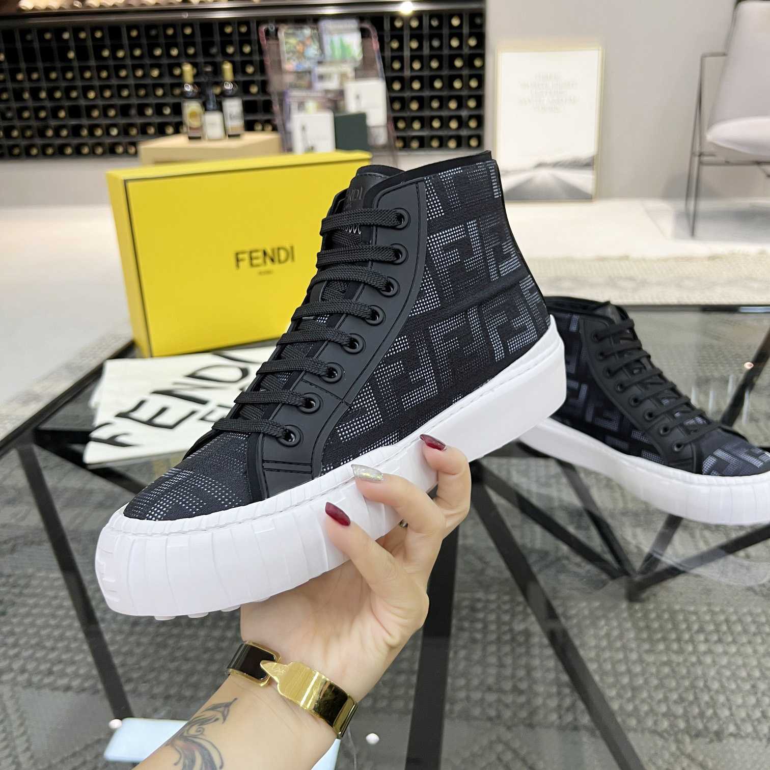 Fendi Logo Sneaker - PerfectKickZ