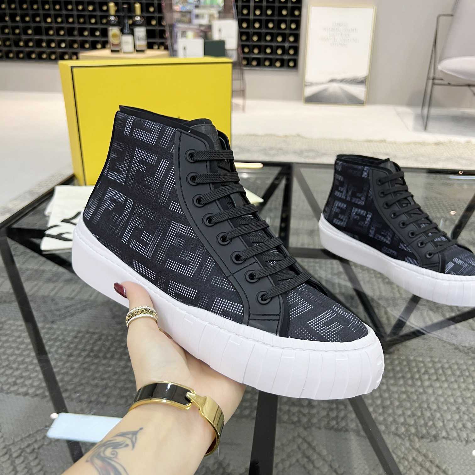 Fendi Logo Sneaker - PerfectKickZ