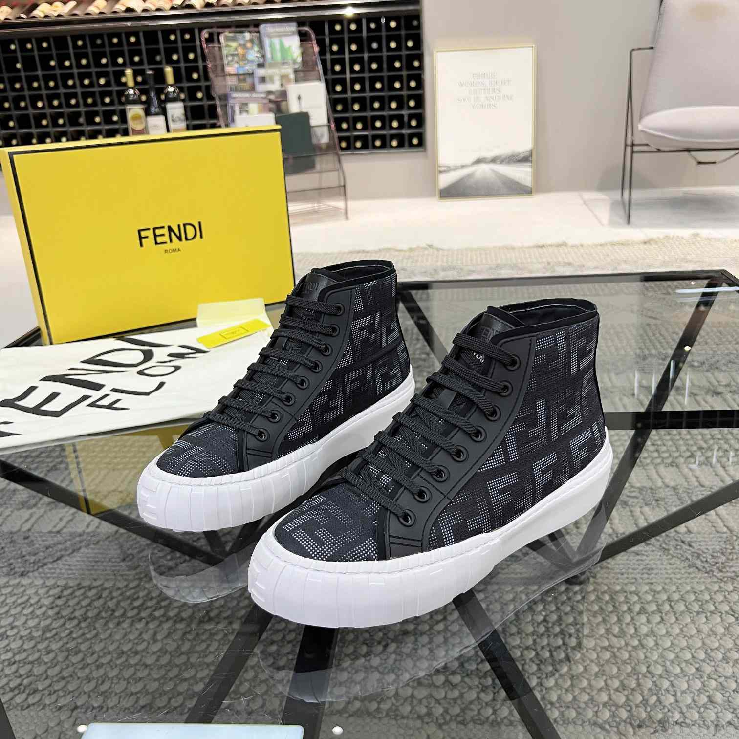 Fendi Logo Sneaker - PerfectKickZ