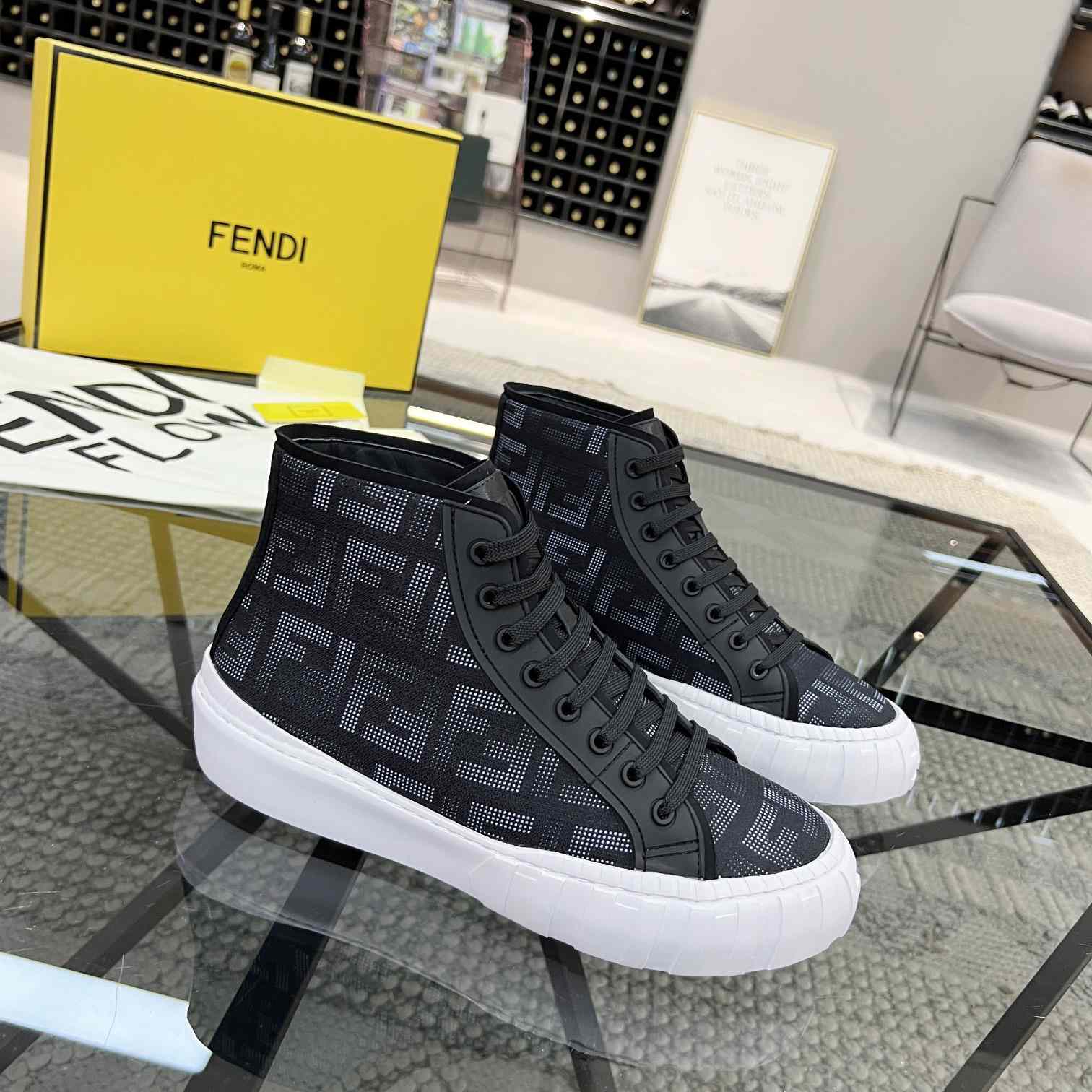 Fendi Logo Sneaker - PerfectKickZ