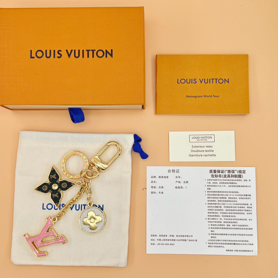 Louis Vuitton Spring Street Bag Charm and Key Holder    - PerfectKickZ
