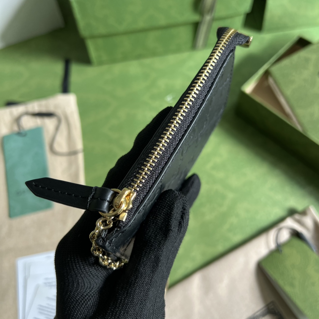 Gucci Signature Key Case(12-7.5-1.5cm) - PerfectKickZ