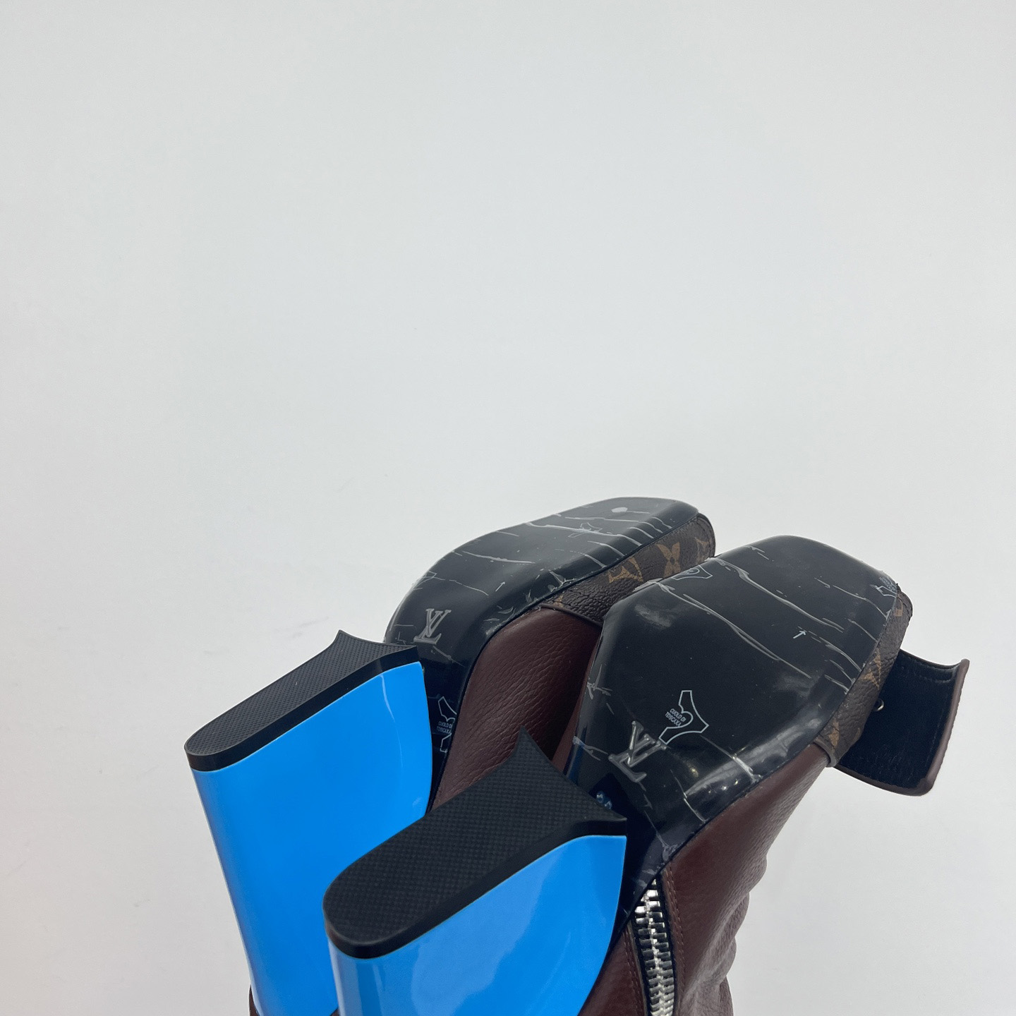 Louis Vuitton Patti Wedge Half Boot - PerfectKickZ