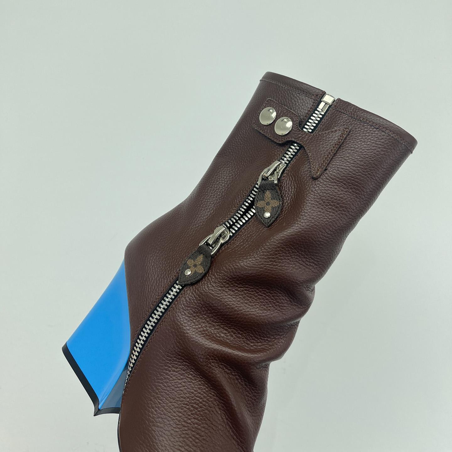 Louis Vuitton Patti Wedge Half Boot - PerfectKickZ