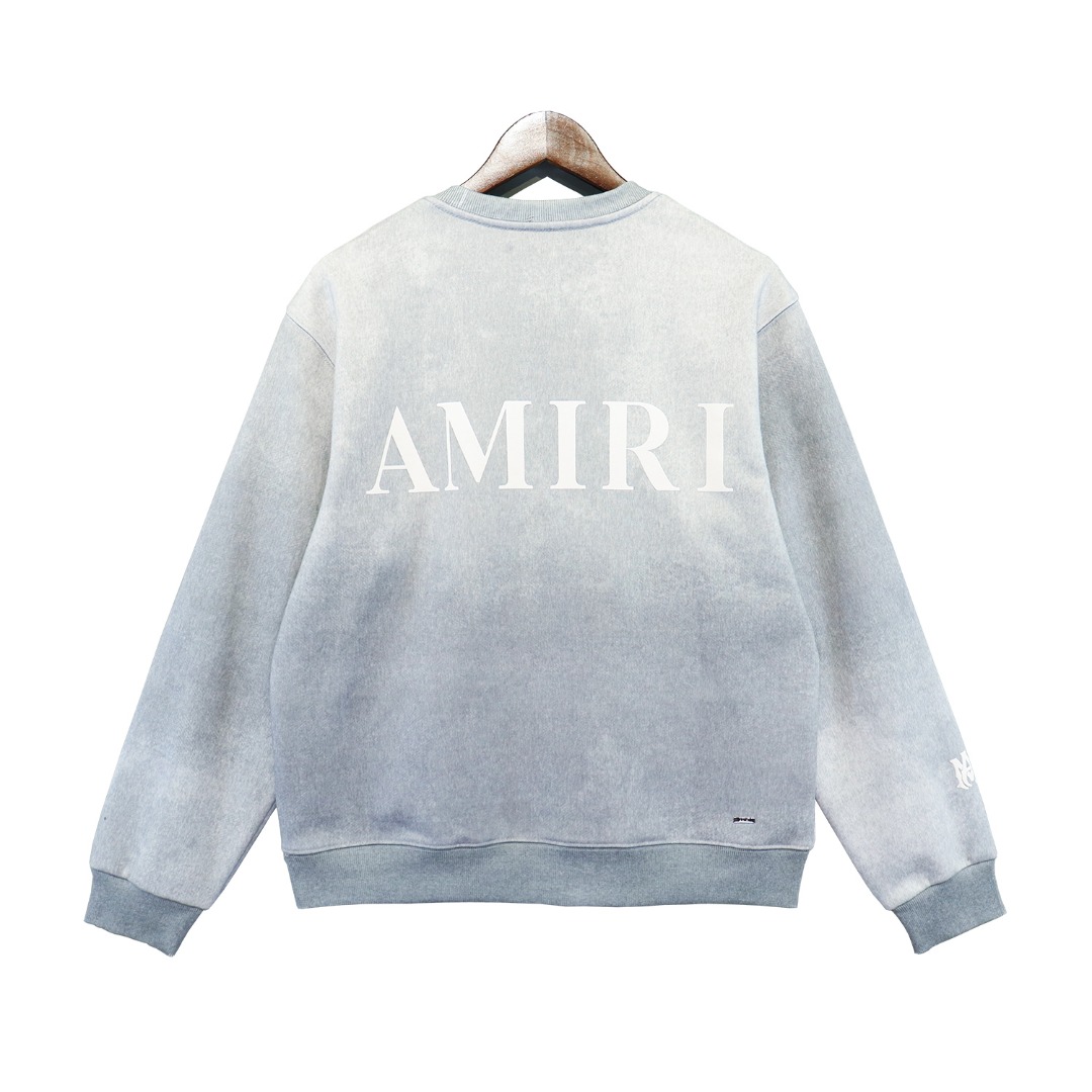 Amiri Logo Cotton Sweatshirt - PerfectKickZ
