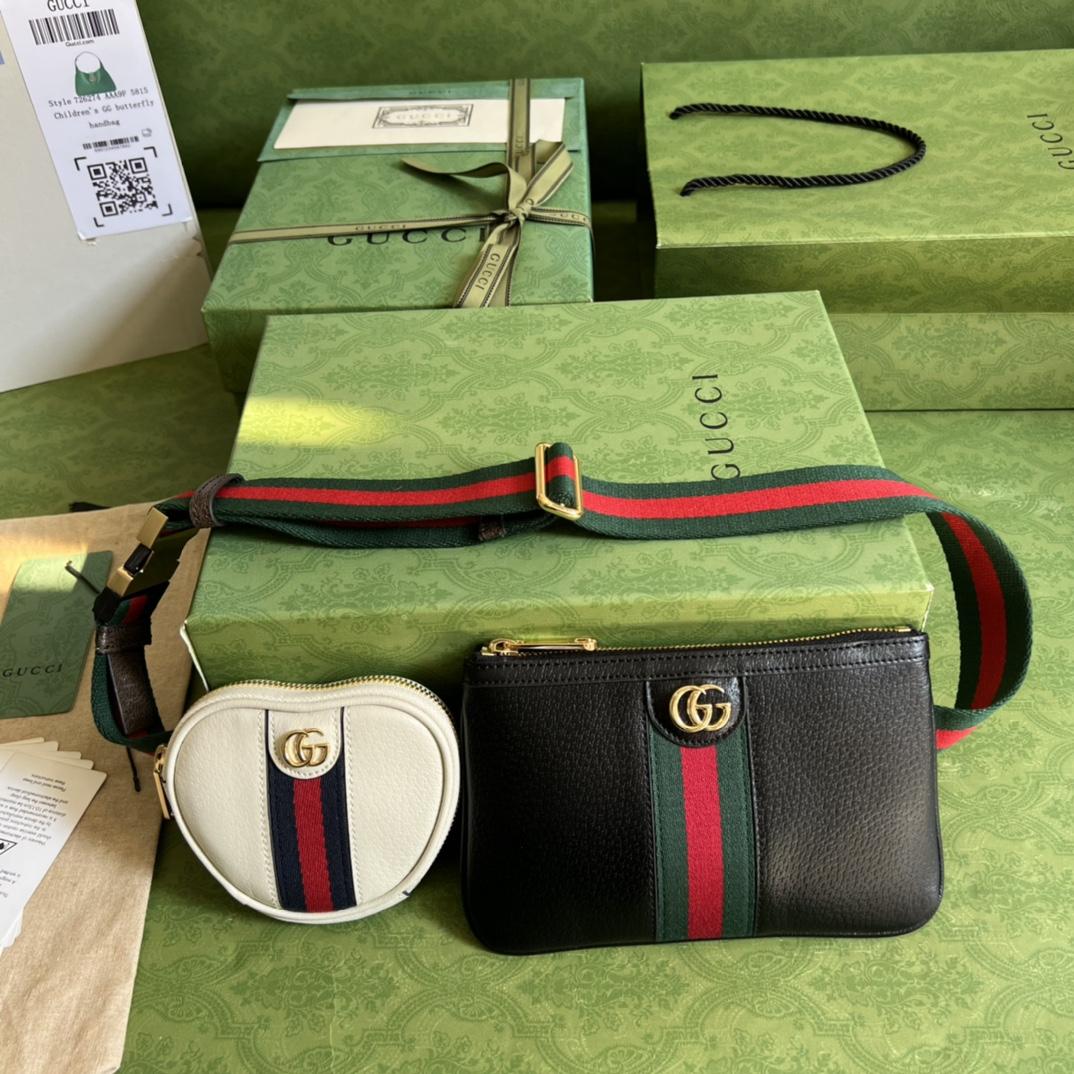 Gucci Ophidia Heart Utility Belt(12-11-2cm/20-13cm) - PerfectKickZ