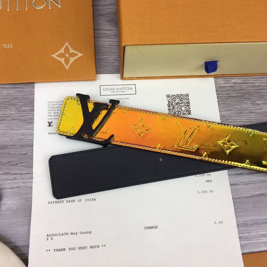 Louis Vuitton 40MM Reversible Belt - PerfectKickZ