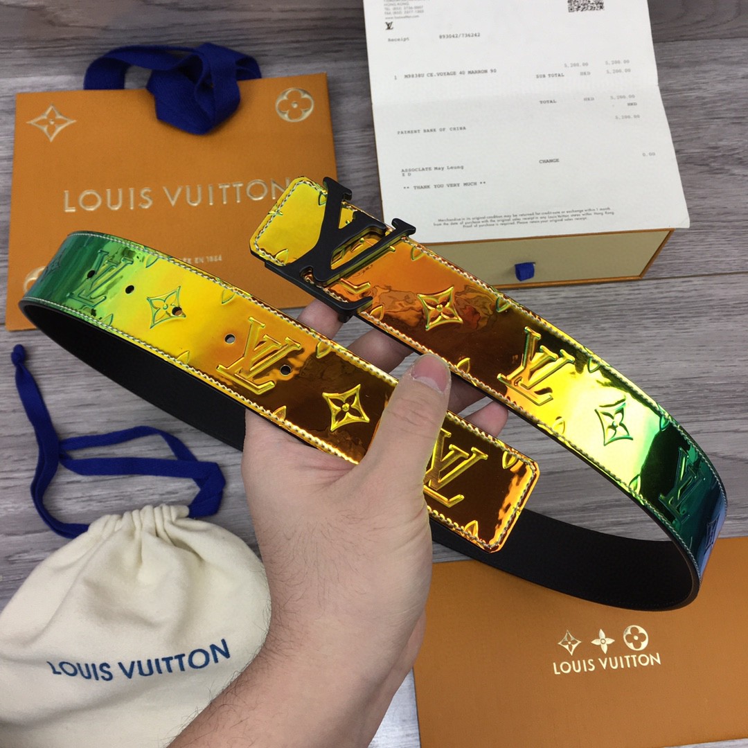 Louis Vuitton 40MM Reversible Belt - PerfectKickZ