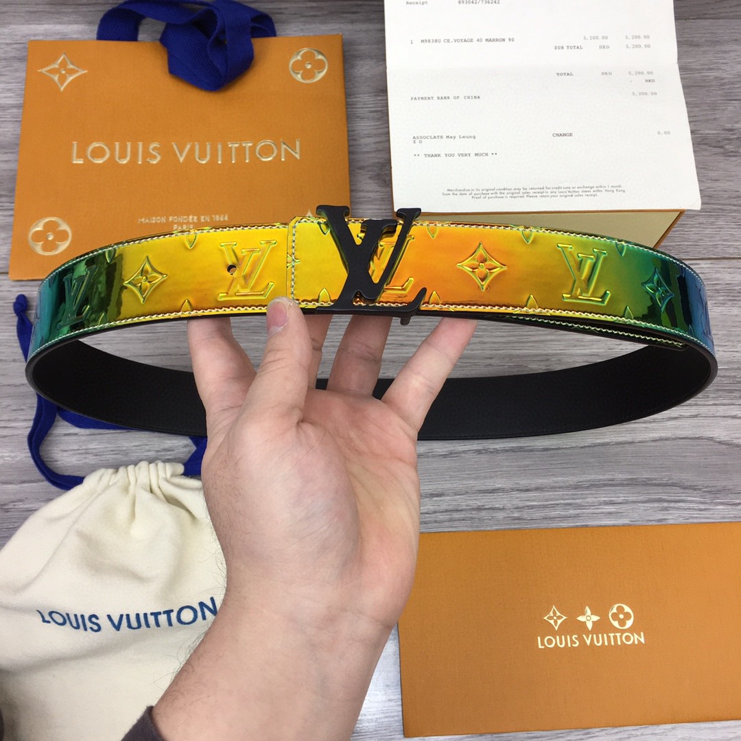 Louis Vuitton 40MM Reversible Belt - PerfectKickZ