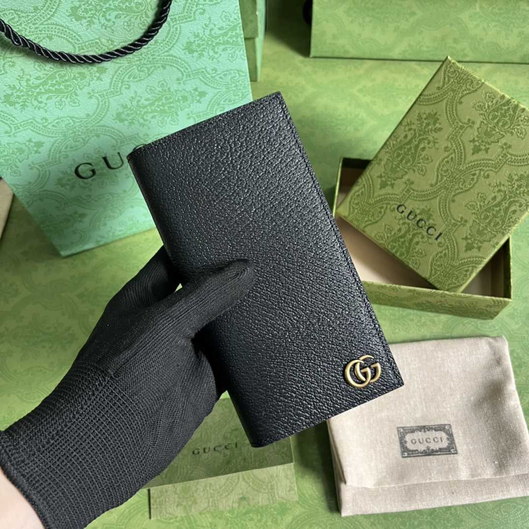 Gucci GG Marmont leather long ID wallet - PerfectKickZ