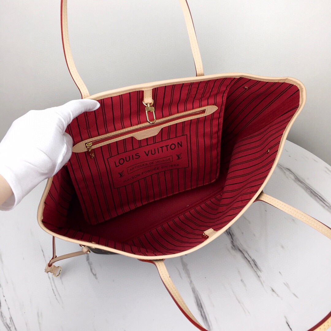 Louis Vuitton Neverfull MM (31-28-14cm)   M41177 - PerfectKickZ