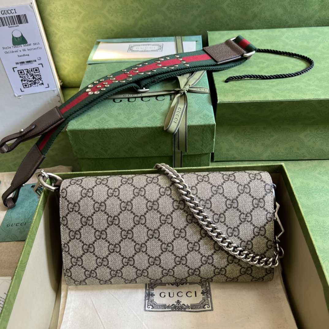 Gucci Dionysus Small Shoulder Bag(25-14-4cm)   - PerfectKickZ