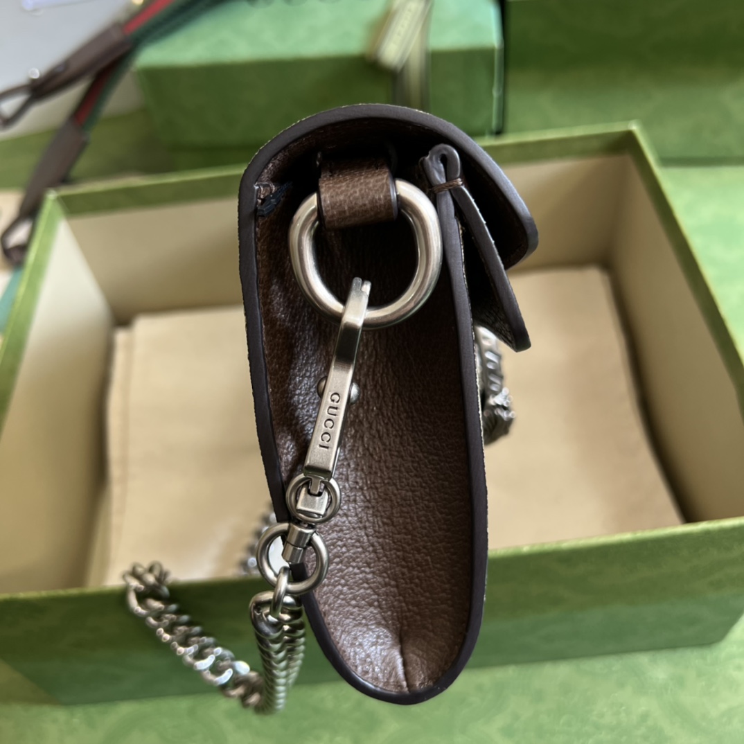 Gucci Dionysus Small Shoulder Bag(25-14-4cm)   - PerfectKickZ