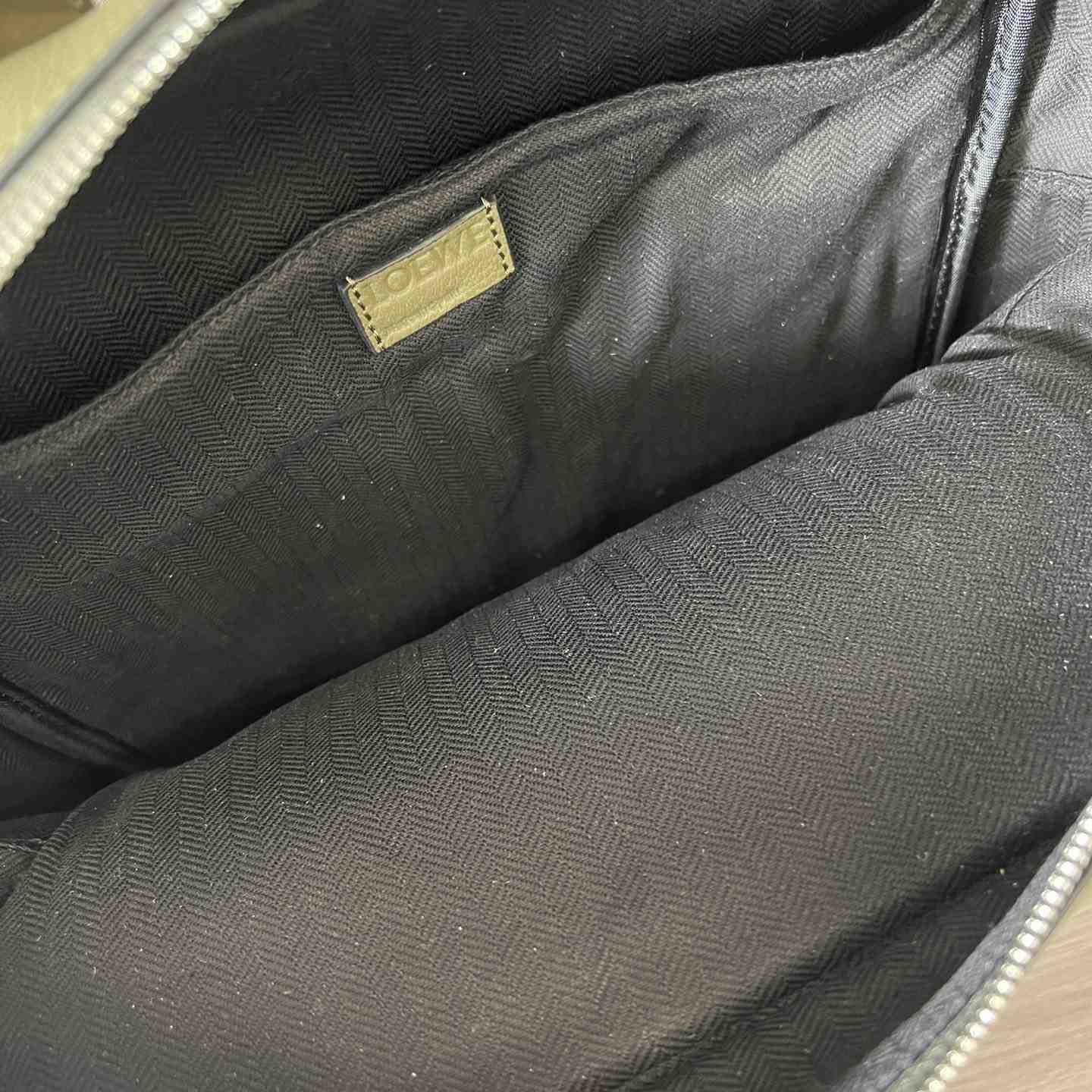 Loewe Military Backpack In Soft Grained Calfskin - PerfectKickZ