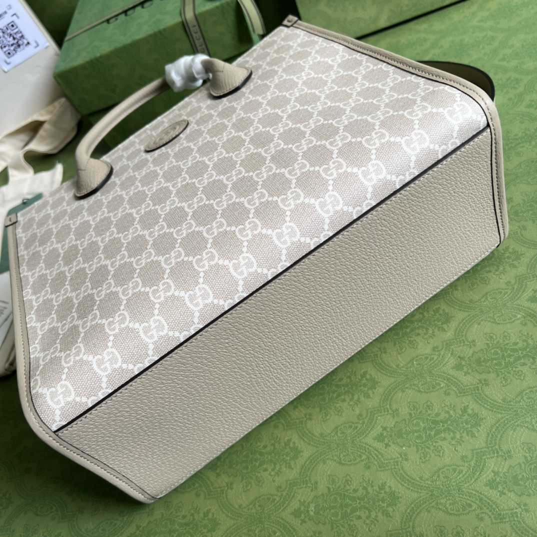 Gucci Small Tote Bag With Interlocking G(31-26.5-14cm) - PerfectKickZ