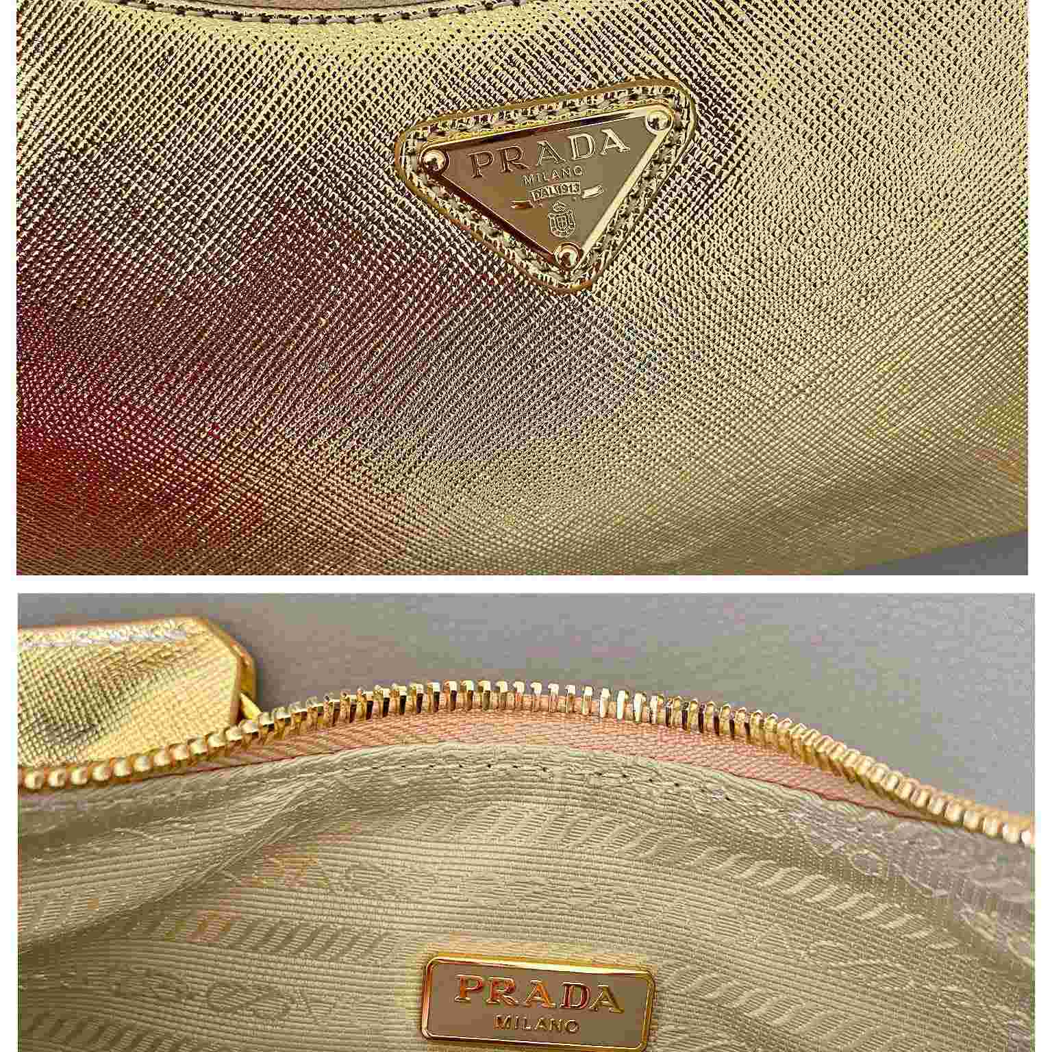 Prada Saffiano Leather Mini Bag(23-17-6.5cm) - PerfectKickZ