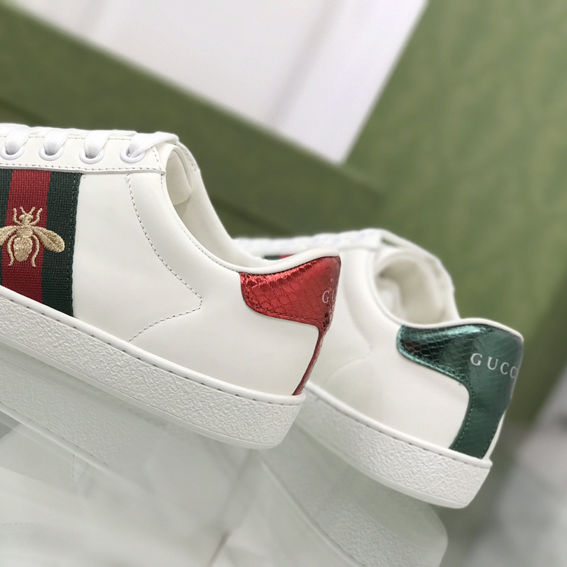 Gucci Ace Sneaker With Bee - PerfectKickZ