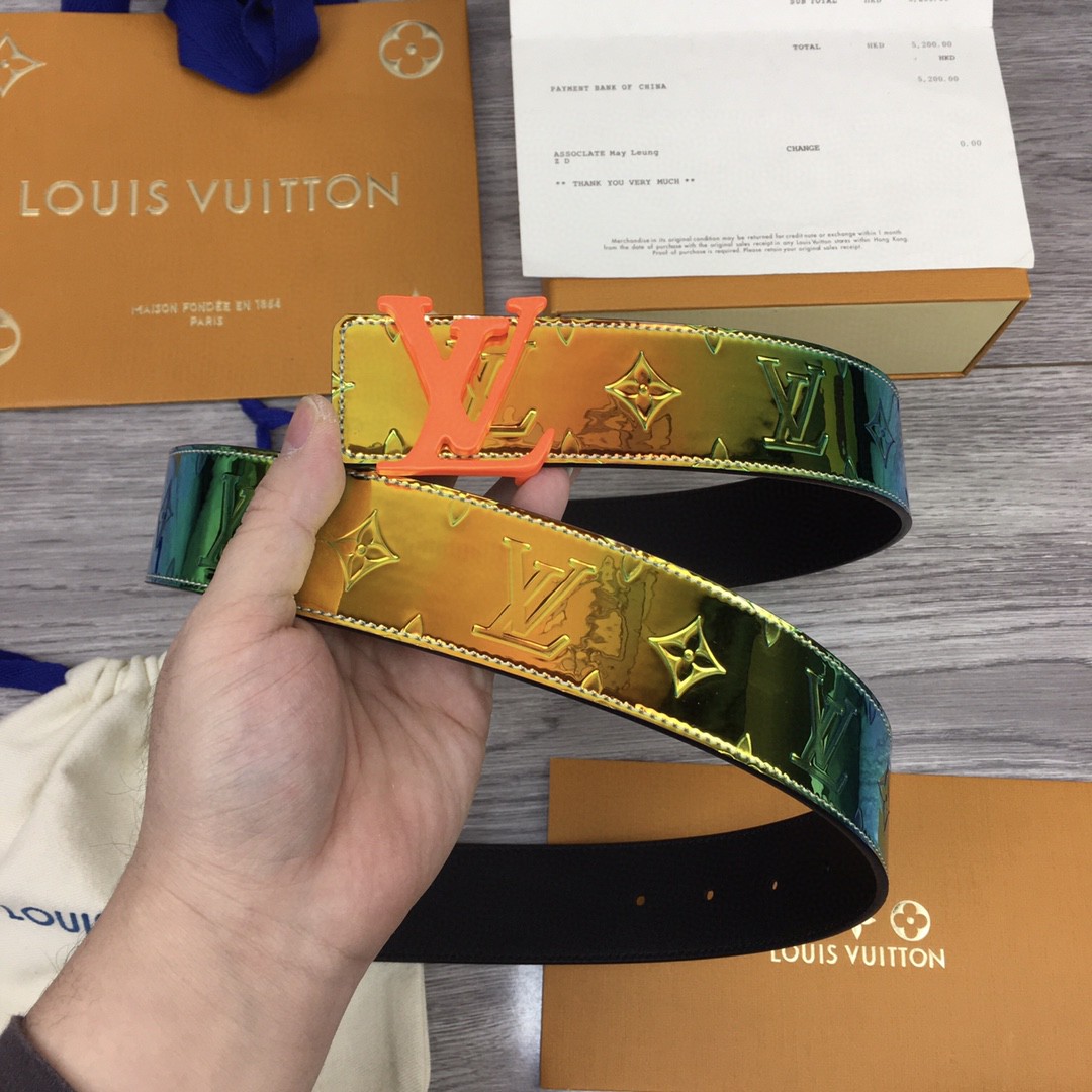 Louis Vuitton 40MM Reversible Belt - PerfectKickZ