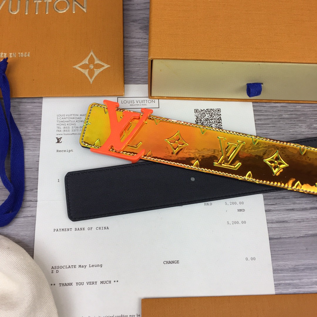 Louis Vuitton 40MM Reversible Belt - PerfectKickZ