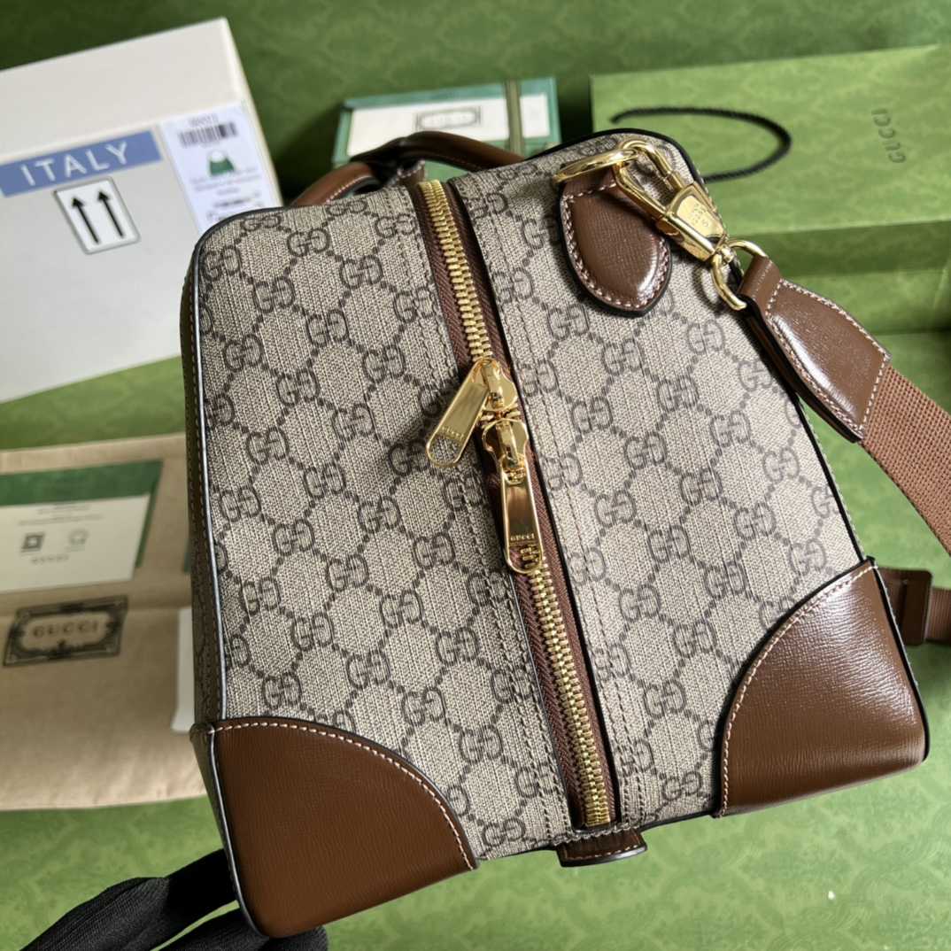 Gucci Duffle Bag With Interlocking G(42-26-24cm) - PerfectKickZ