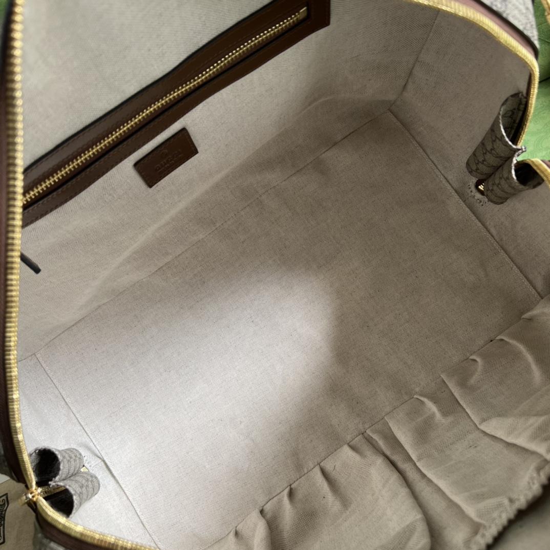 Gucci Duffle Bag With Interlocking G(42-26-24cm) - PerfectKickZ
