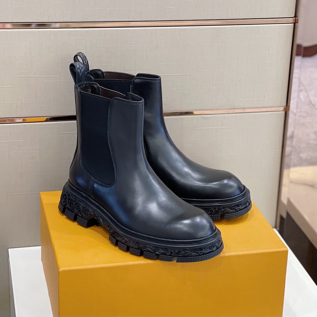 Louis Vuitton LV Baroque Chelsea Boot    1AAHB7 - PerfectKickZ