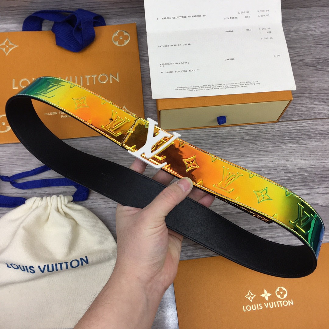 Louis Vuitton 40MM Reversible Belt - PerfectKickZ