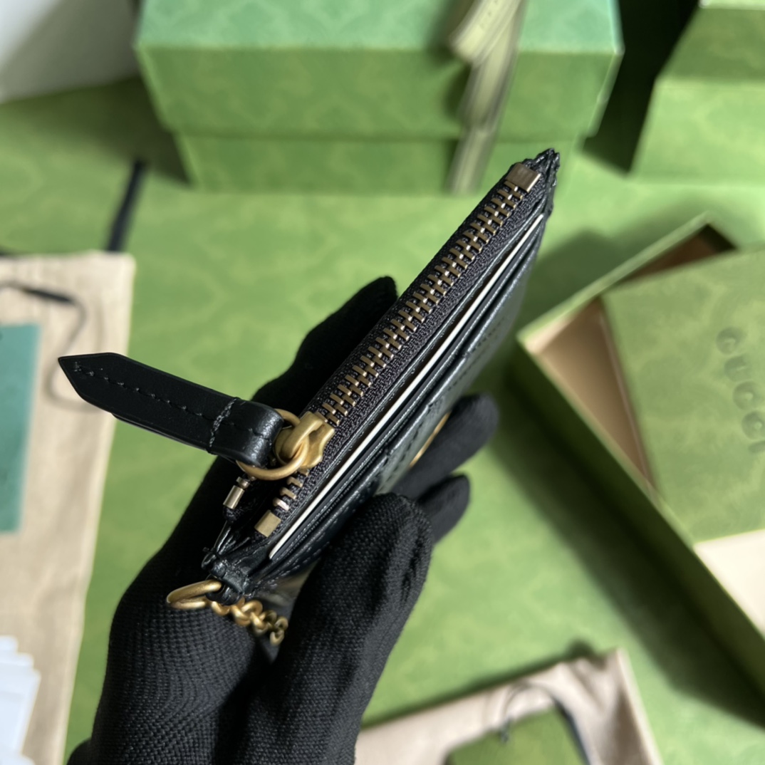 Gucci GG Marmont Keychain Wallet(10-7.5-1cm) - PerfectKickZ