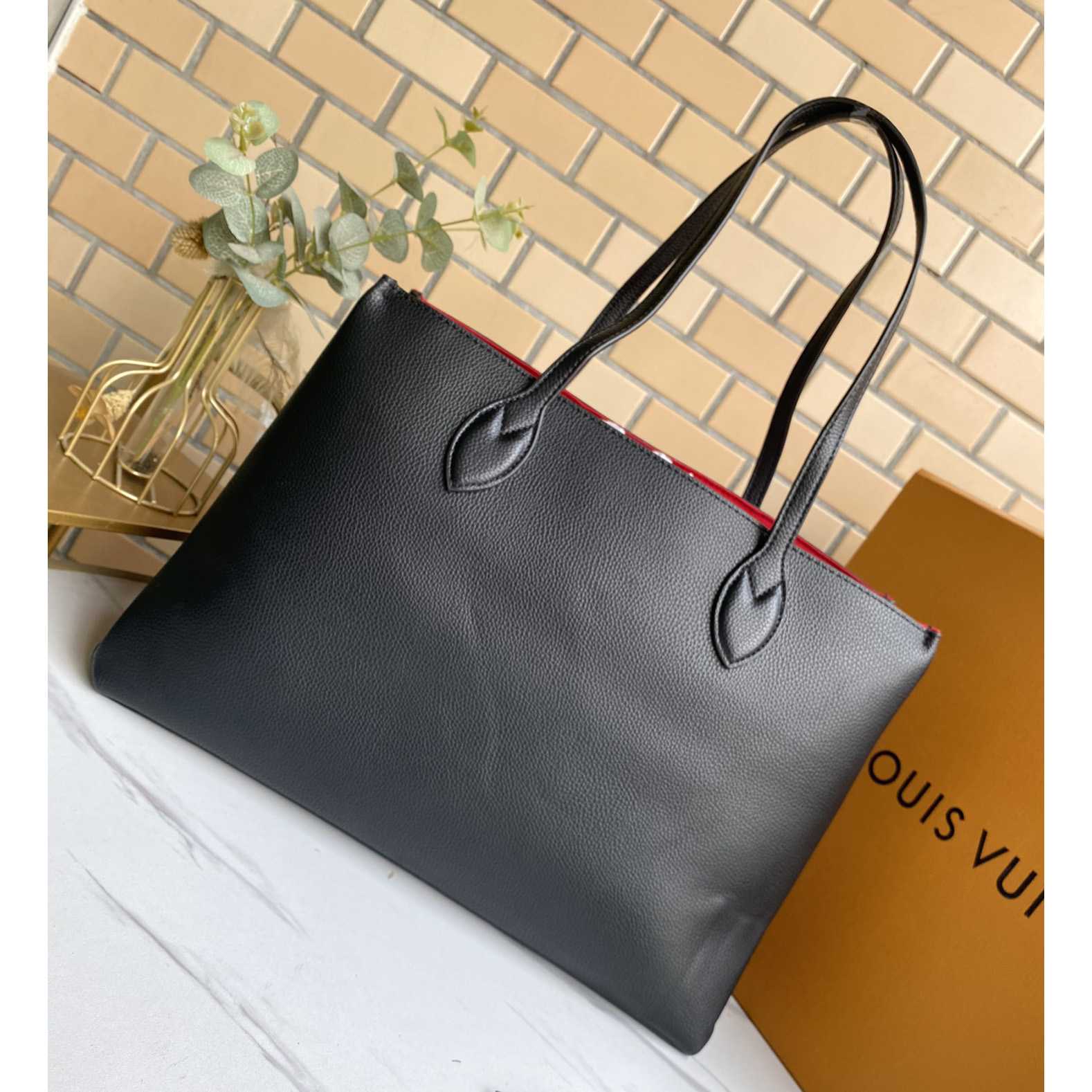 Louis Vuitton Lockme Shopper(42-28-15cm)   M57345 - PerfectKickZ