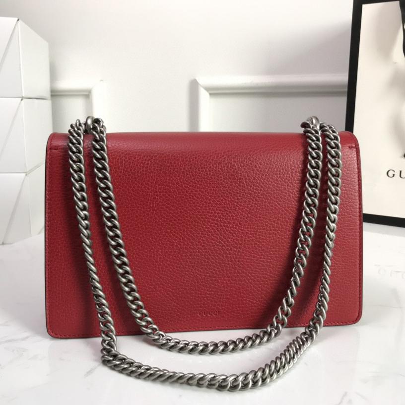 Gucci Dionysus Leather Shoulder Bag(28-18-9cm)   - PerfectKickZ