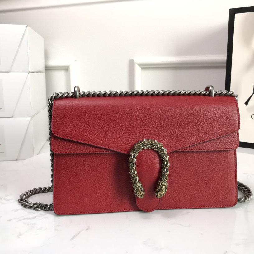 Gucci Dionysus Leather Shoulder Bag(28-18-9cm)   - PerfectKickZ