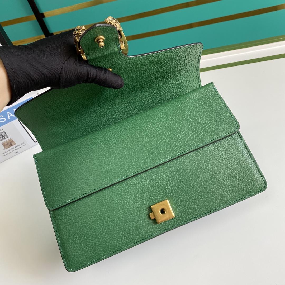 Gucci Dionysus leather shoulder bag(28-17-9cm)   - PerfectKickZ