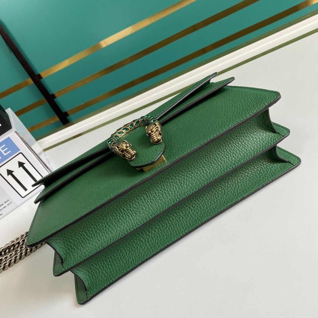 Gucci Dionysus leather shoulder bag(28-17-9cm)   - PerfectKickZ