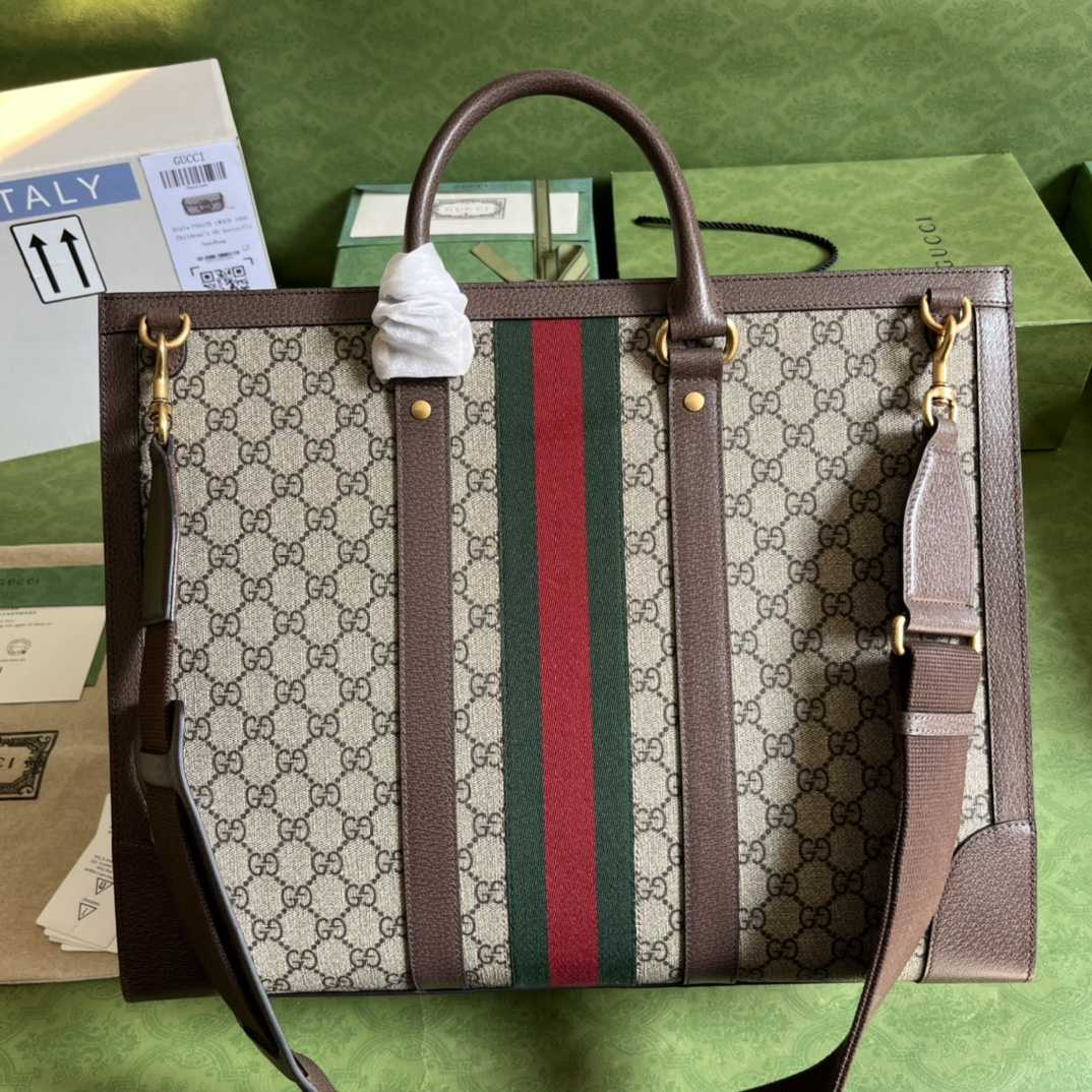 Gucci Ophidia Large Tote Bag(43-35-18.5CM)   - PerfectKickZ