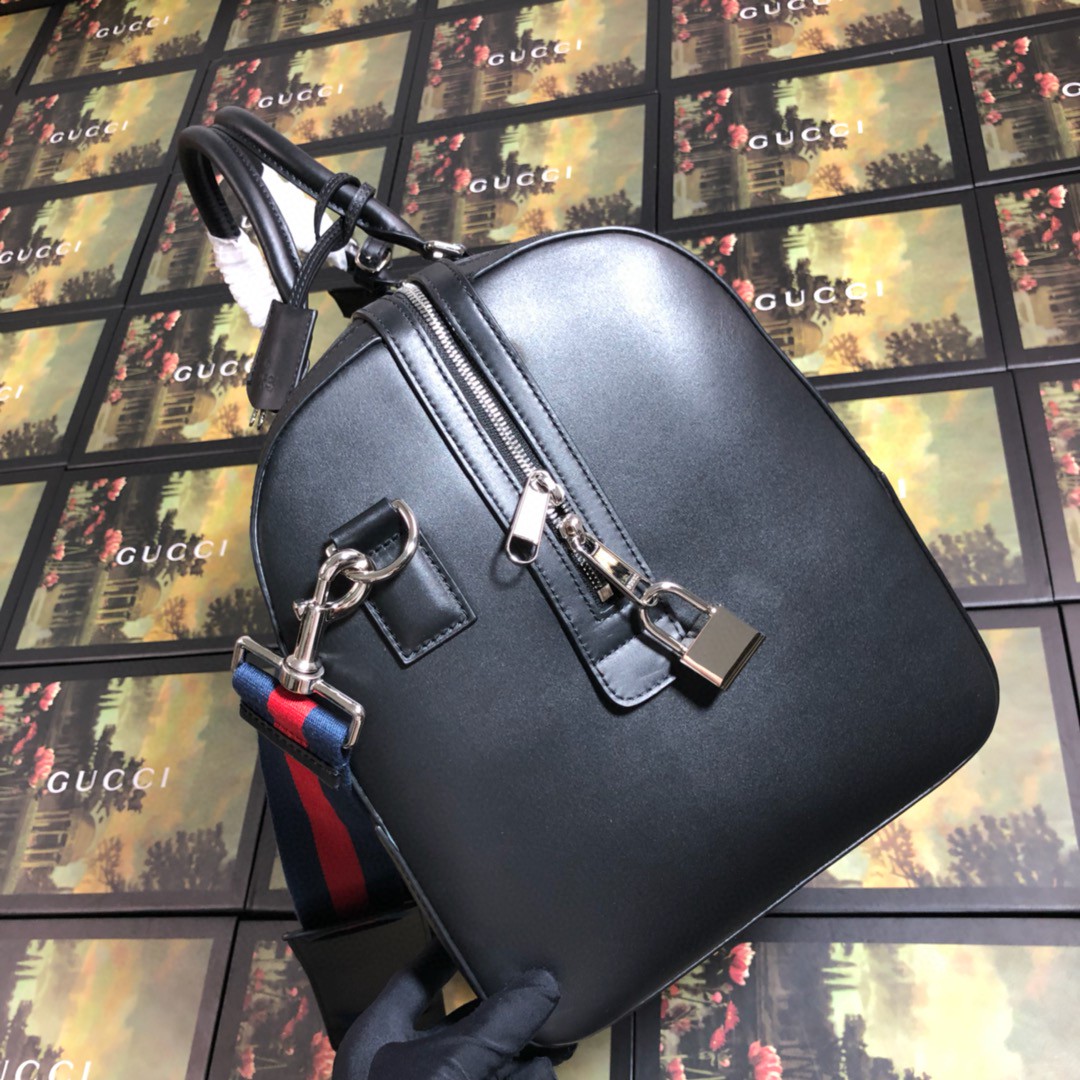 Gucci GG Black Carry-On Duffle - PerfectKickZ