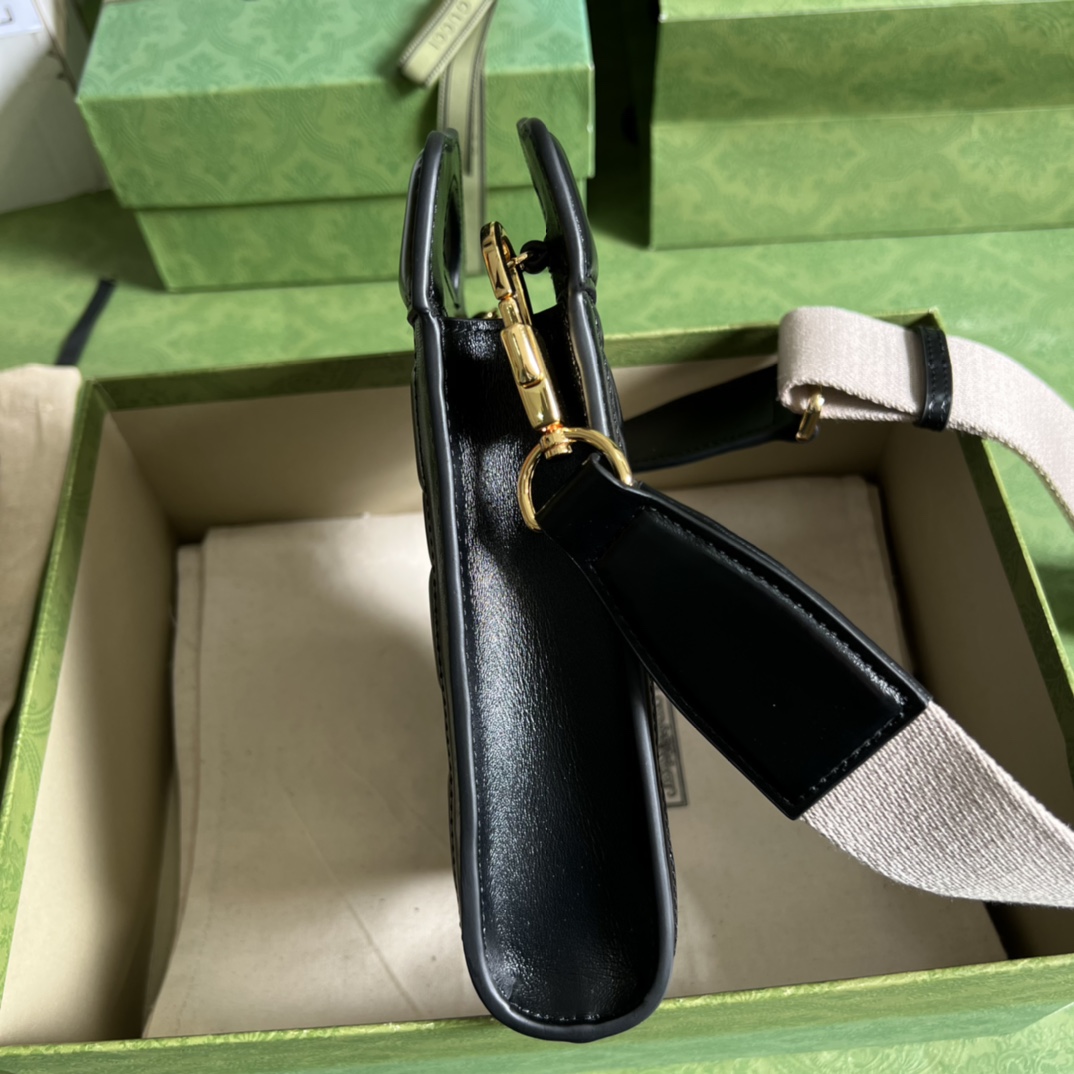 Gucci GG Matelassé Top Handle Mini Bag(14-23-4.5cm)   - PerfectKickZ