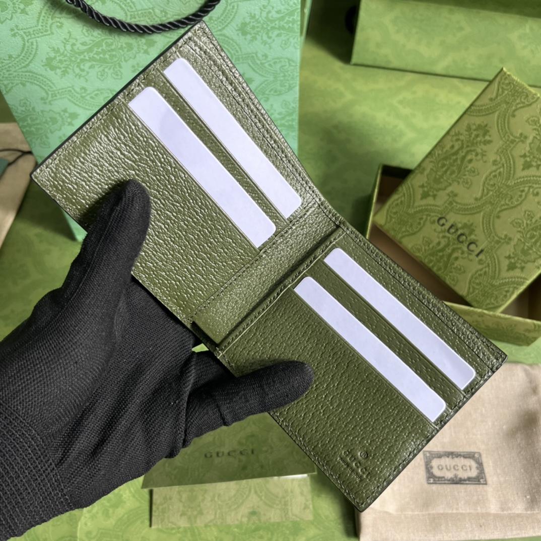 Gucci GG Marmont Leather Bi-Fold Wallet(21-9cm) - PerfectKickZ