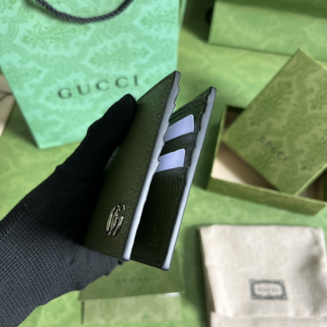 Gucci GG Marmont Leather Bi-Fold Wallet(21-9cm) - PerfectKickZ